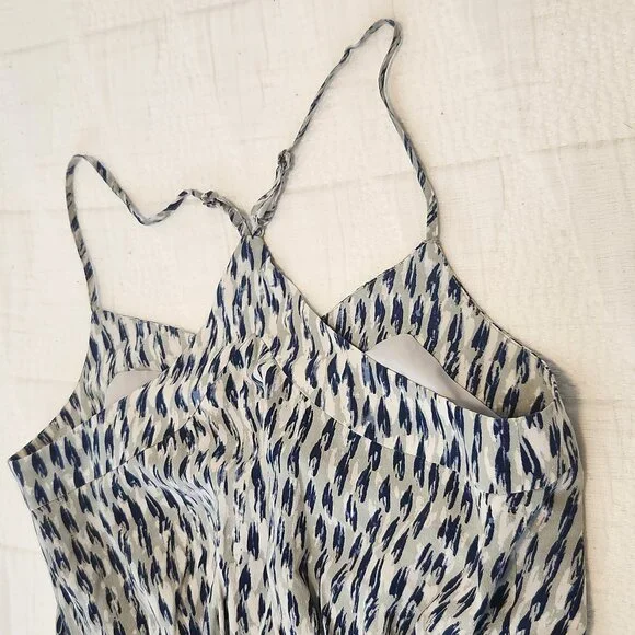 Madewell Sunlight silk camisole sleeveless slip dress feathers - Picture 5 of 12